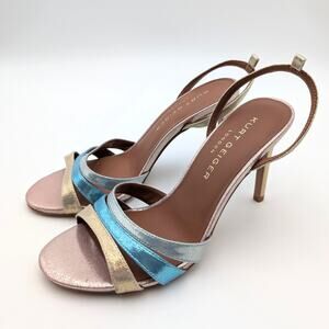 Kurt Geiger Brixton Ankle Strap Stiletto Heel Sandal Women's Size US8.5 EU39
